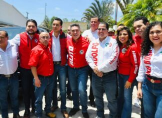 Memo Valencia respalda campañas de candidatos priistas en Veracruz