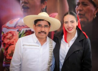 La transformación también se construye desde las comunidades: Giulianna Bugarini en foro con el presidente de la Corte