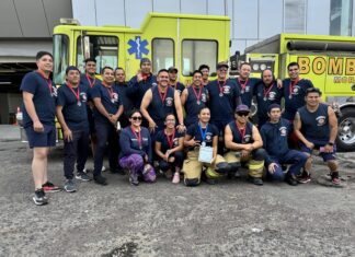 Más de 80 rescatistas participaron en la 1ª Carrera Vertical de Bomberos en Morelia