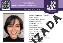 Emite FGE medidas de protección a favor de Flor Marian I., quien fue localizada en Morelia, tras ser reportada como desaparecida en Uruapan