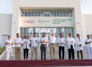 GOBIERNO DE MÉXICO INAUGURA HOSPITAL COMUNITARIO DE MARUATA EN MICHOACÁN DEL IMSS BIENESTAR