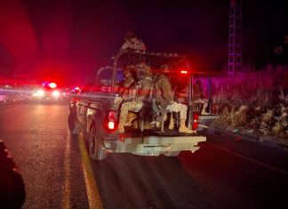 Balacera y persecución en Jacona deja un civil herido y una camioneta asegurada