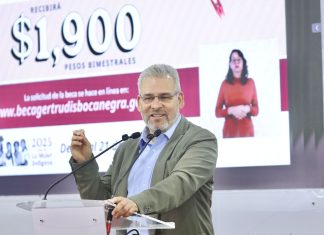 Beca Gertrudis Bocanegra abatirá la deserción; apoyará a más de 98 mil universitarios en Michoacán