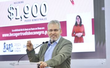 Beca Gertrudis Bocanegra abatirá la deserción; apoyará a más de 98 mil universitarios en Michoacán