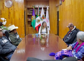 Dayana Pérez Mendoza fortalece el diálogo con la comunidad indígena de Santa Clara del Cobre