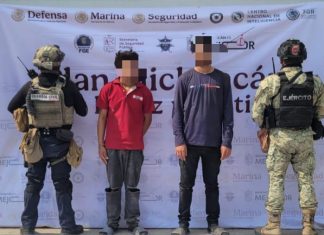 SSP asegura a 5 personas, armas, droga y vehículos en Buenavista