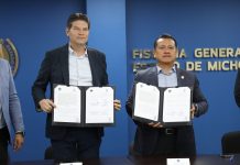 FGE y Ayuntamiento de Morelia fortalecen investigación, búsqueda de personas y denuncias en línea con firma de tres convenios